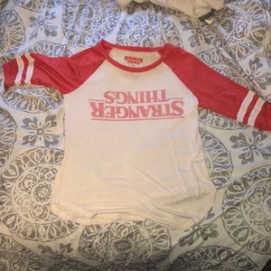 stranger things shirt